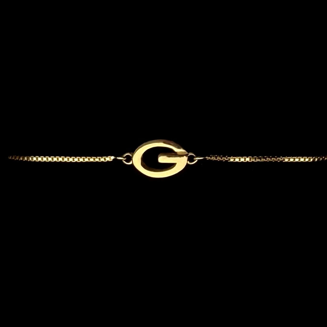 Gold Logo Bracelet