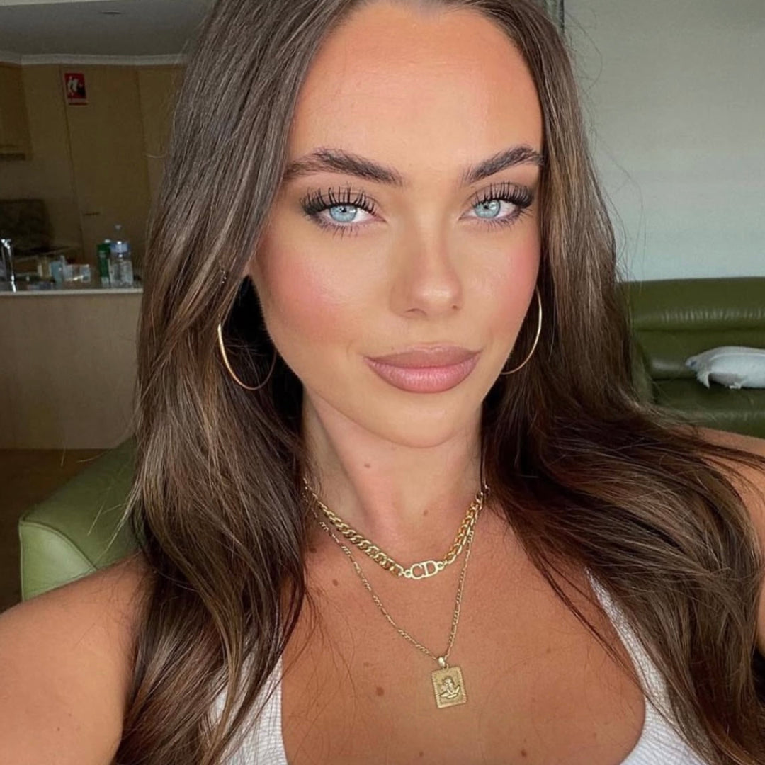 Gold Logo Cuban Choker