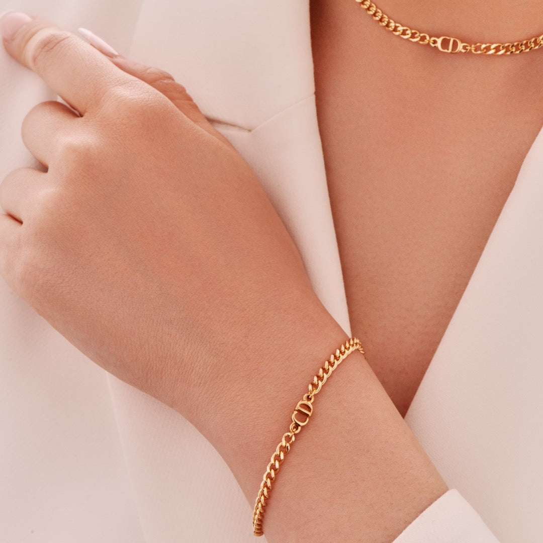 Small Gold Cuban Bracelet