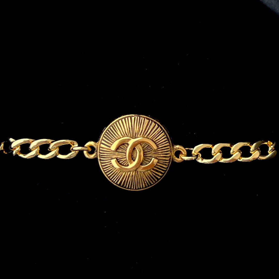 Gold Sunburst Bracelet