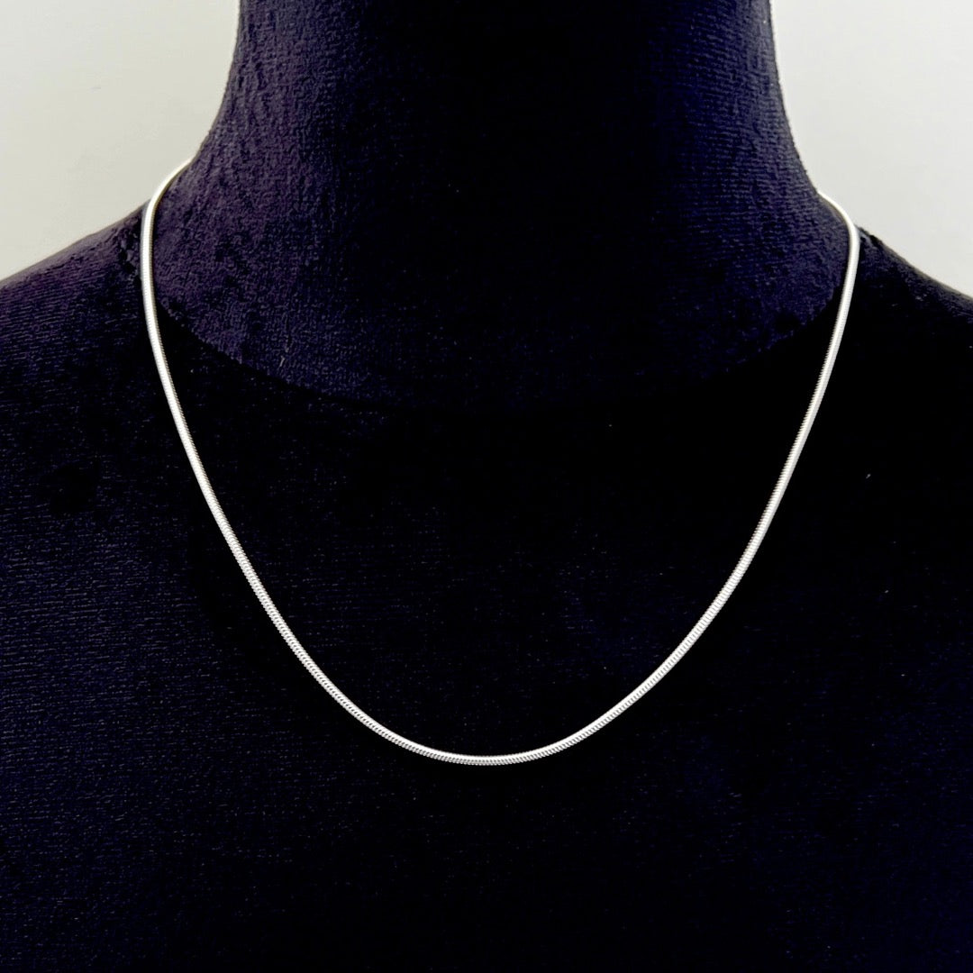 Silver Snake Chain Necklace