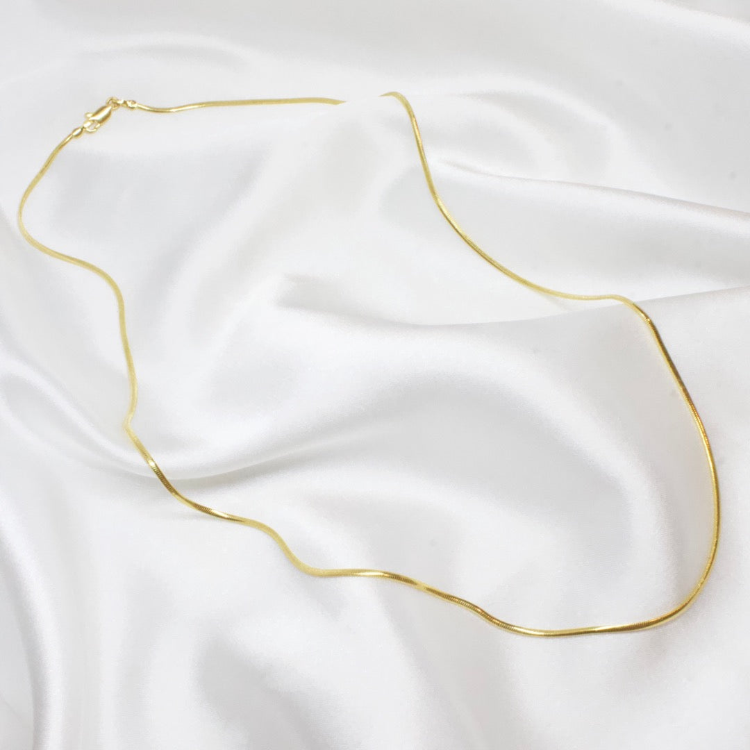 Gold Snake Necklace
