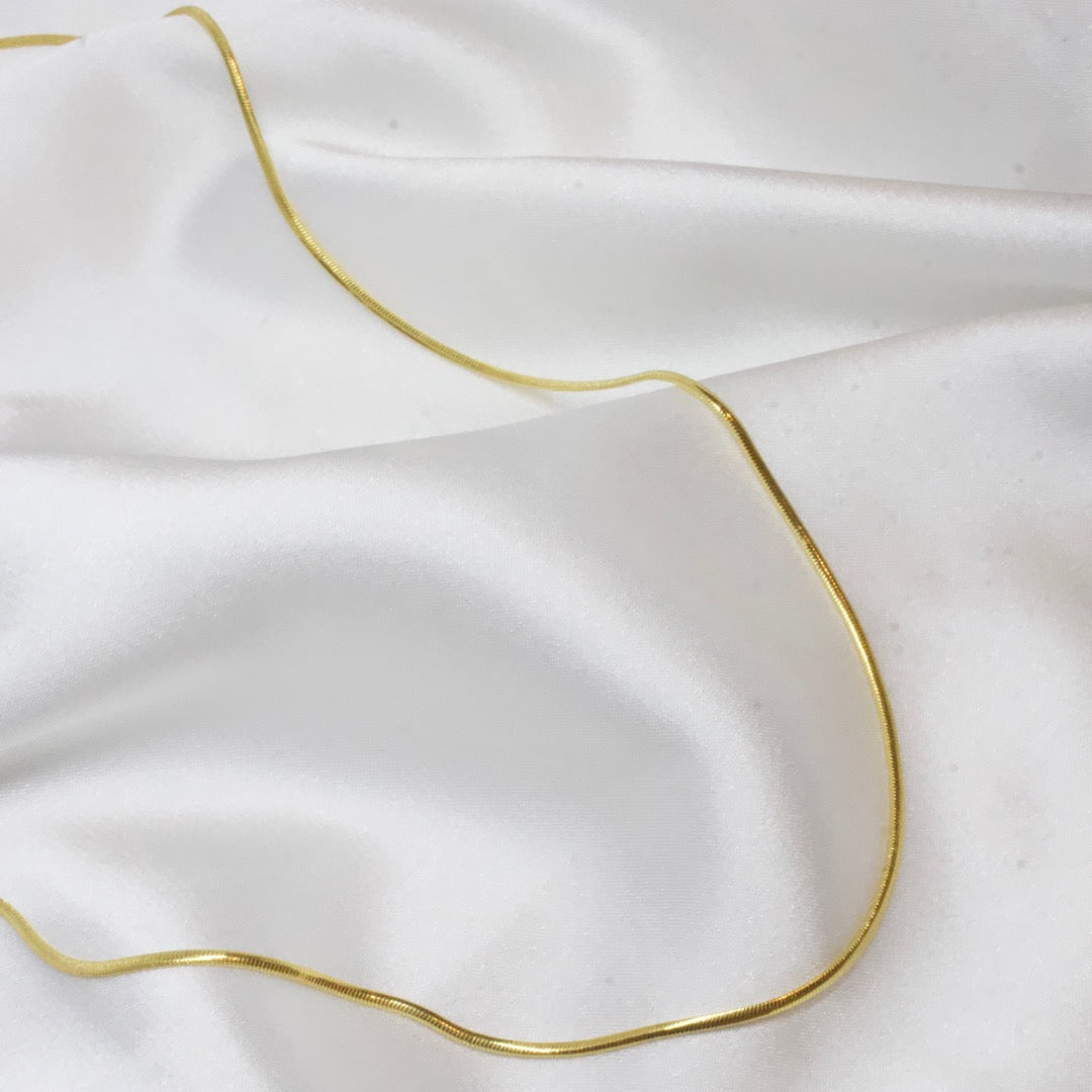 Gold Snake Necklace