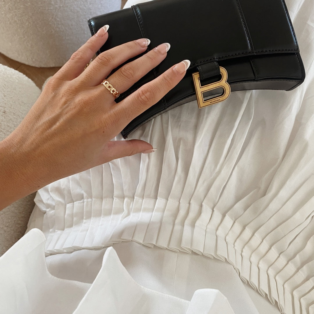 Gold Curb Ring