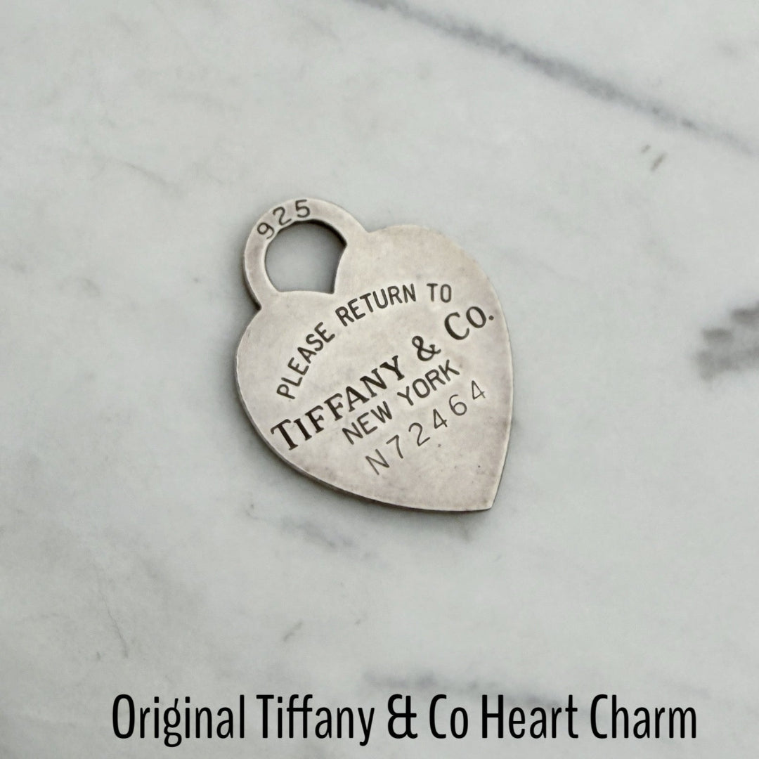 Silver Heart Charm Necklace