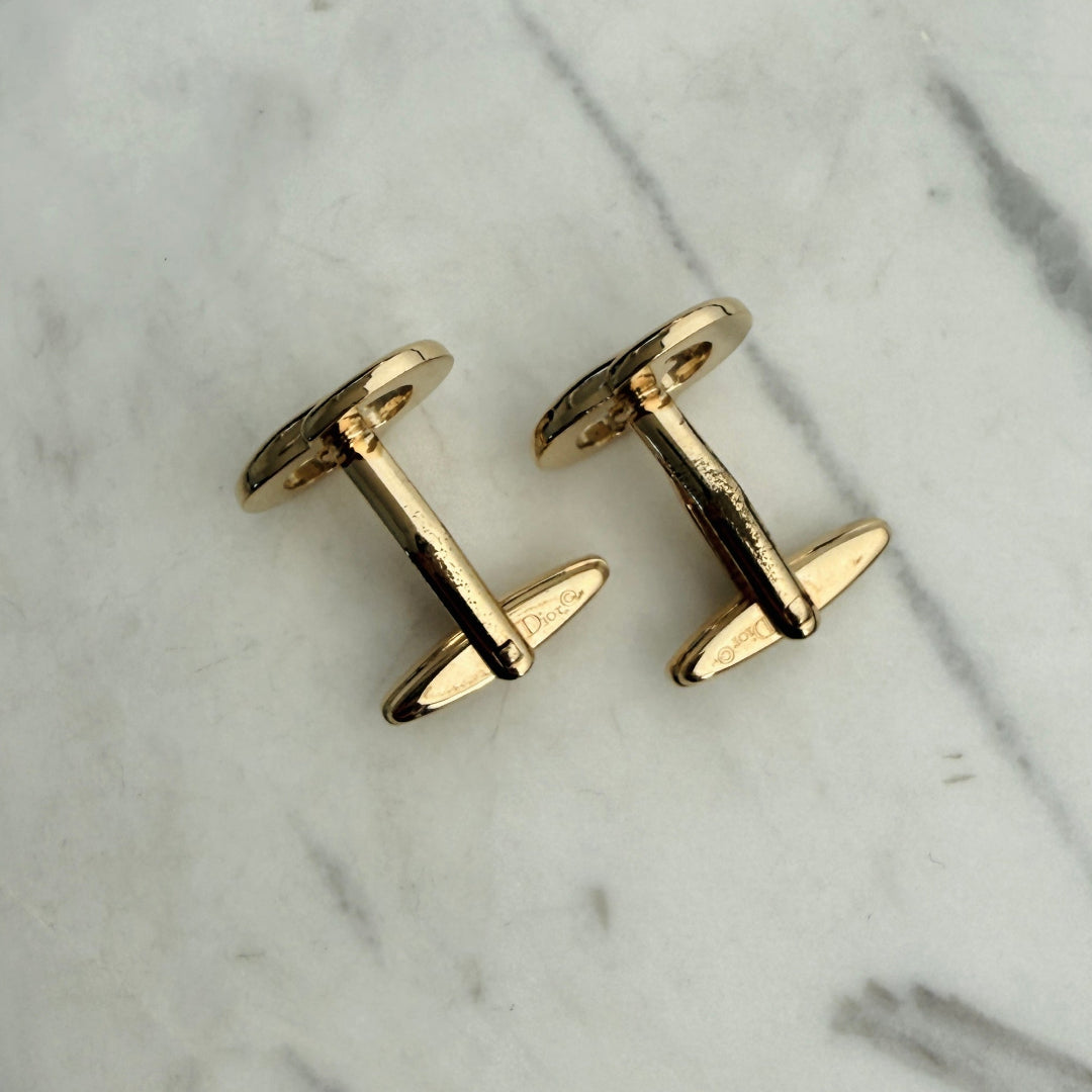 Gold Logo Cufflinks