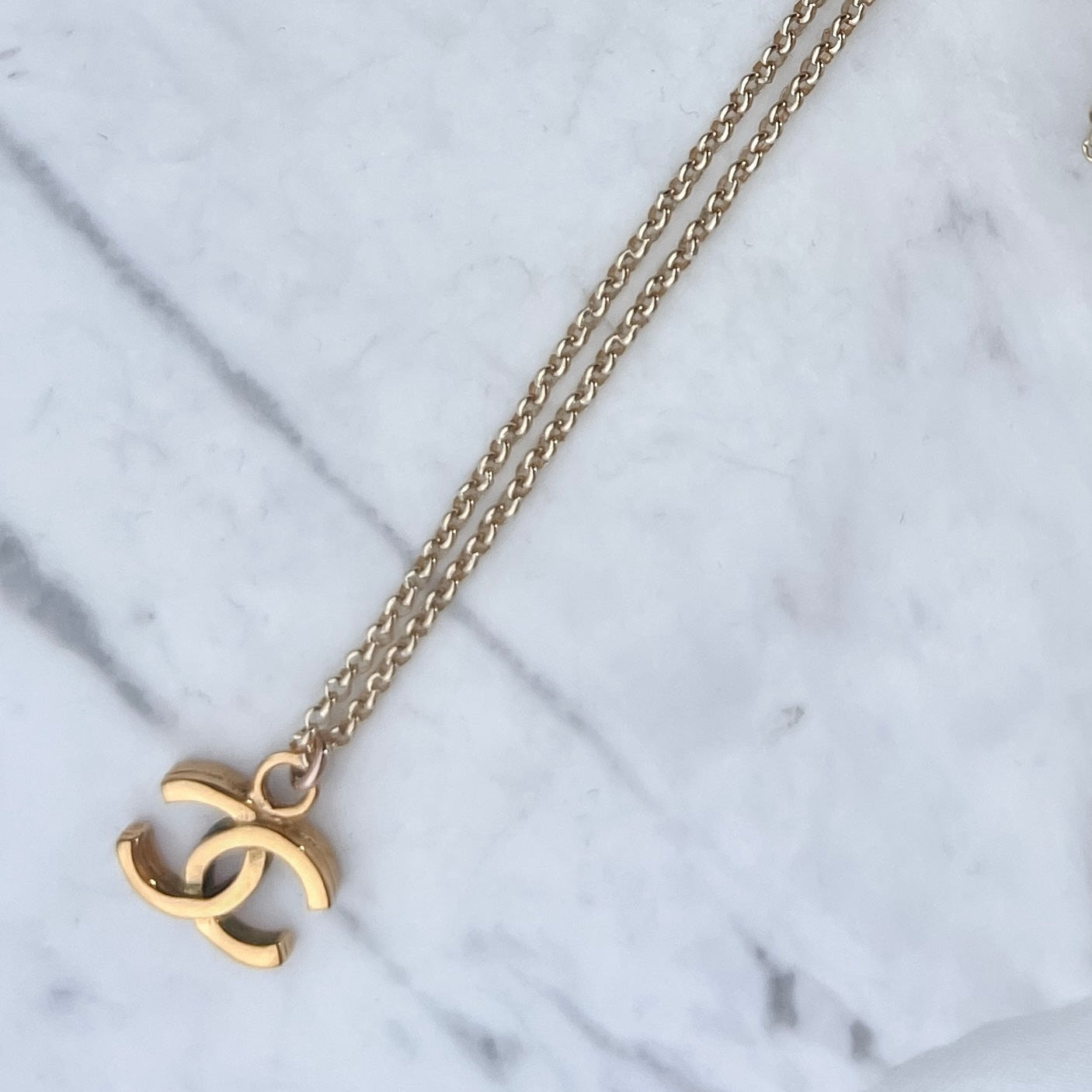 Gold Logo Necklace