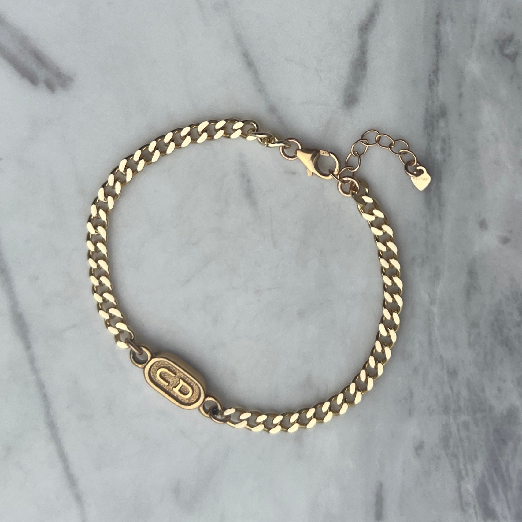 Small Gold Cuban Bracelet