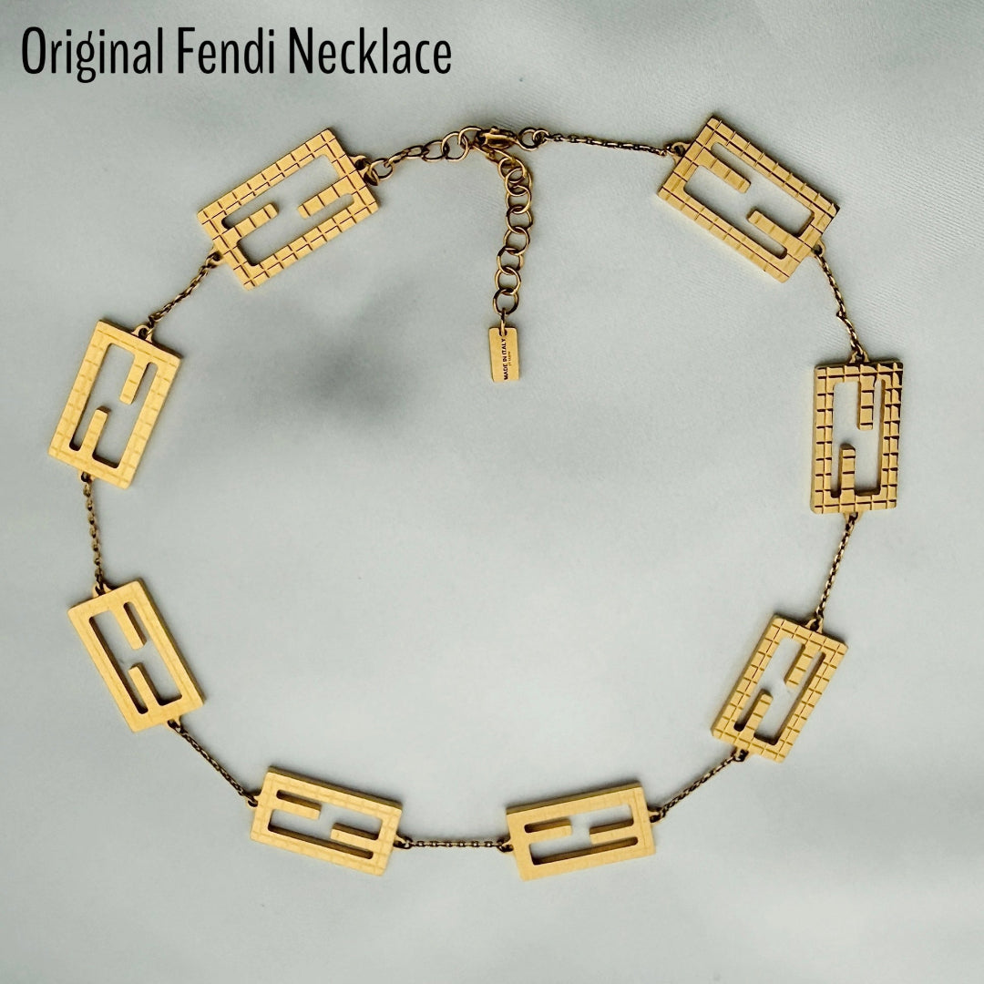Gold Baguette Fine Cuban Choker