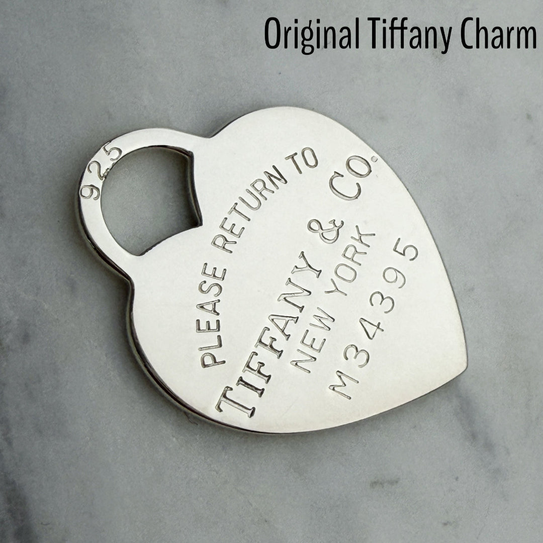 Silver Heart Charm Necklace