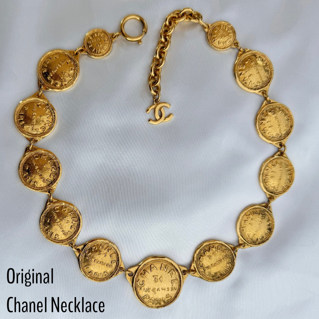 Gold Logo Necklace