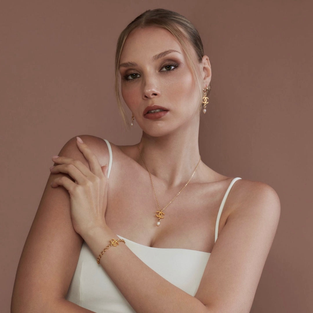 Gold Logo Bracelet