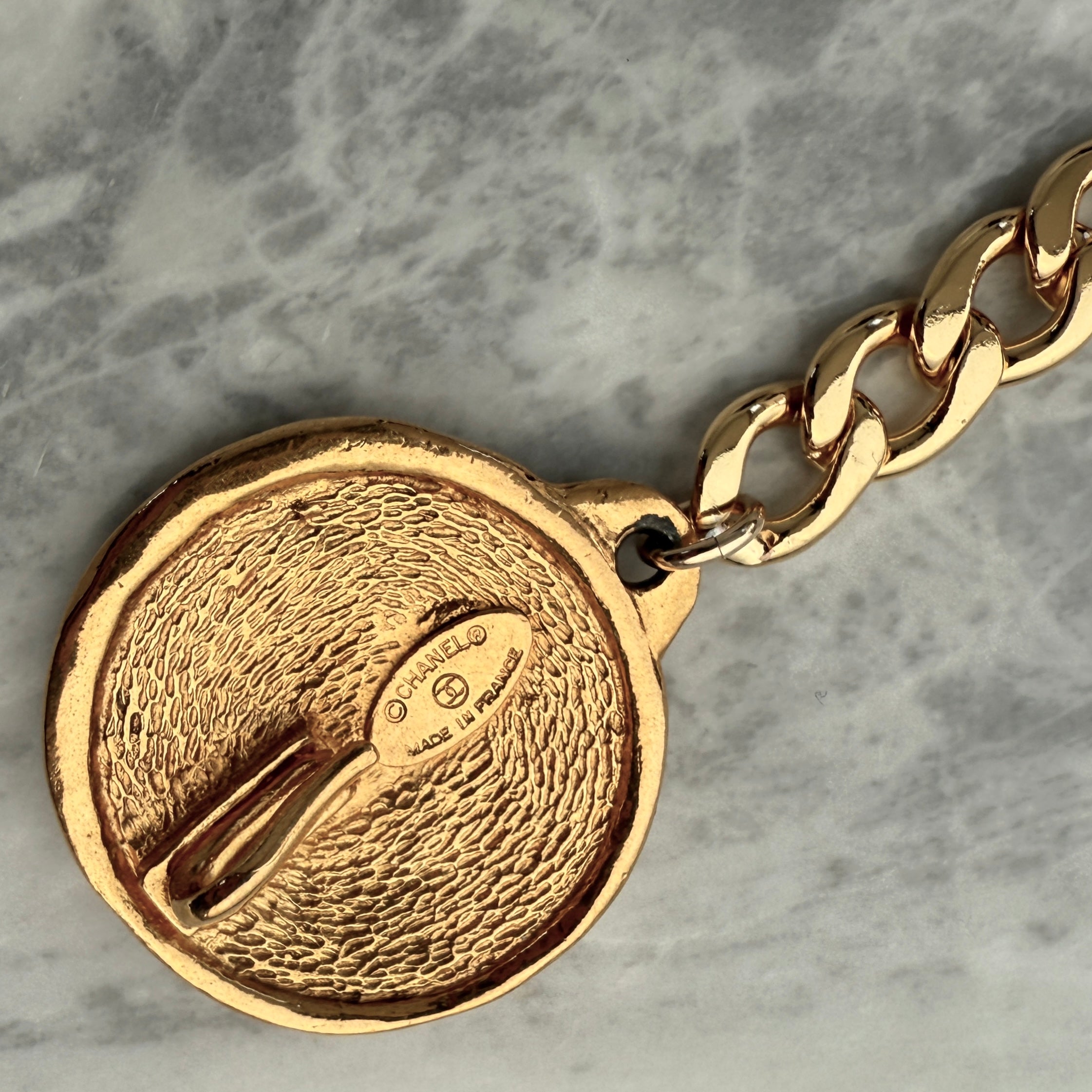 31 Rue Cambon Medallion Link Belt/Necklace