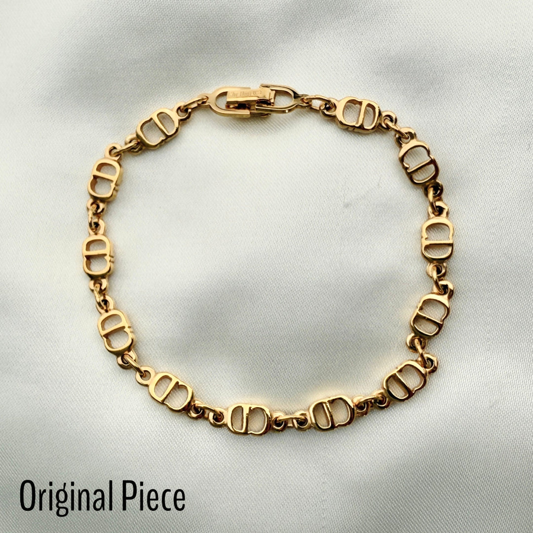 Small Gold Cuban Bracelet