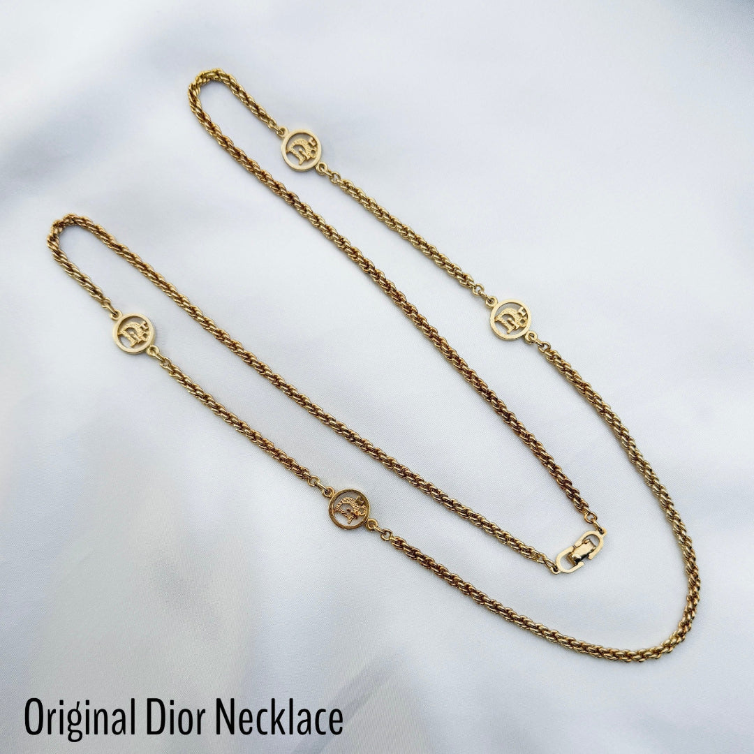 Dainty Round Logo Bracelet