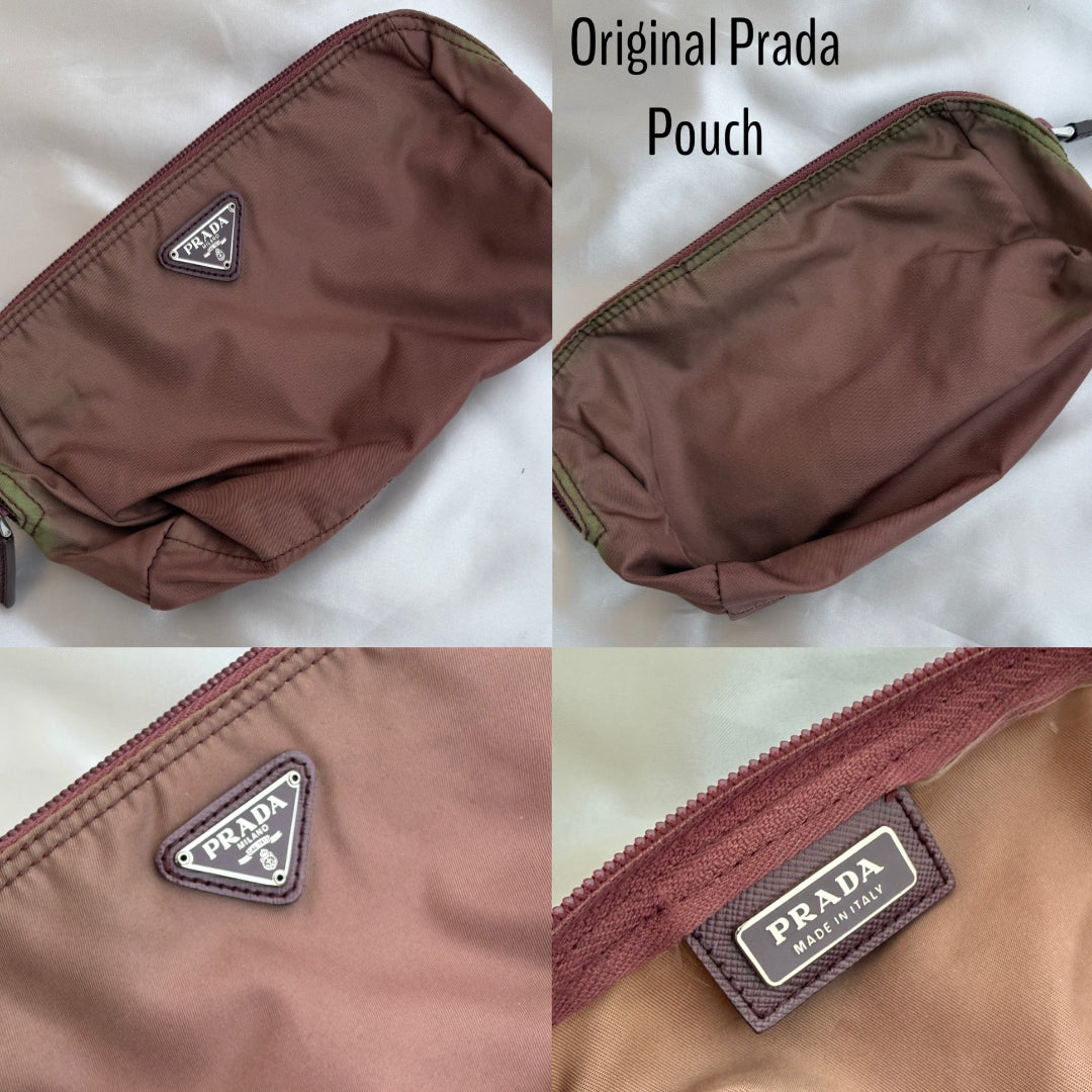 Small Plum & Silver Rectangular Logo Bracelet