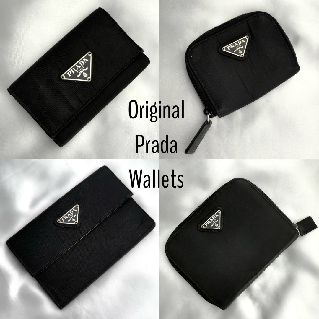 Triangular Black & Silver Logo Earrings