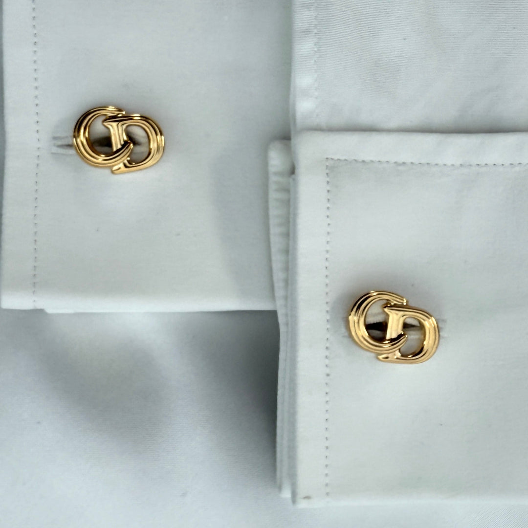 Gold Logo Cufflinks