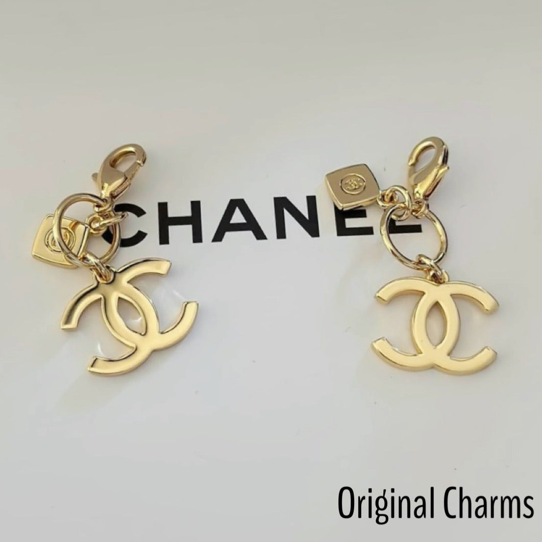 Mini Diamond Shaped Logo Earrings