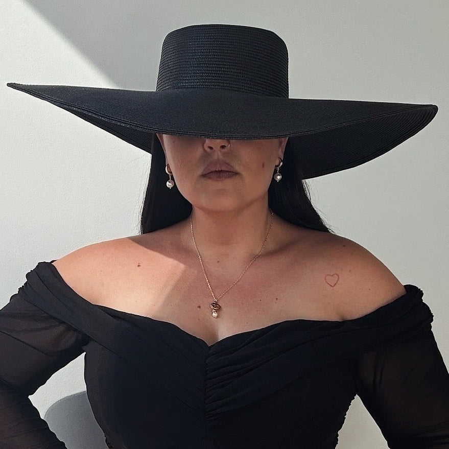 Gold Hoops with Pearl Drops