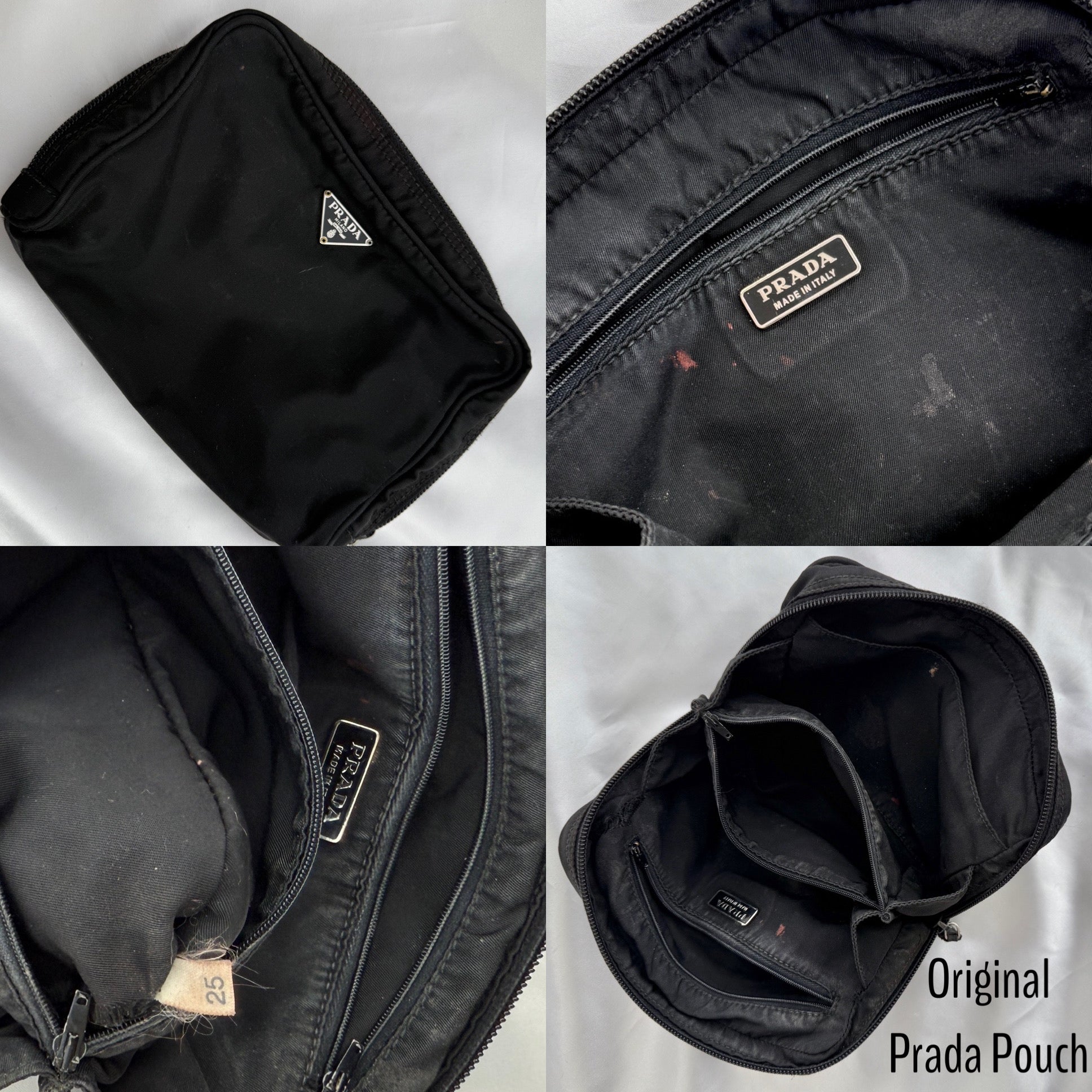 Small Black & Silver Rectangular Logo Bracelet