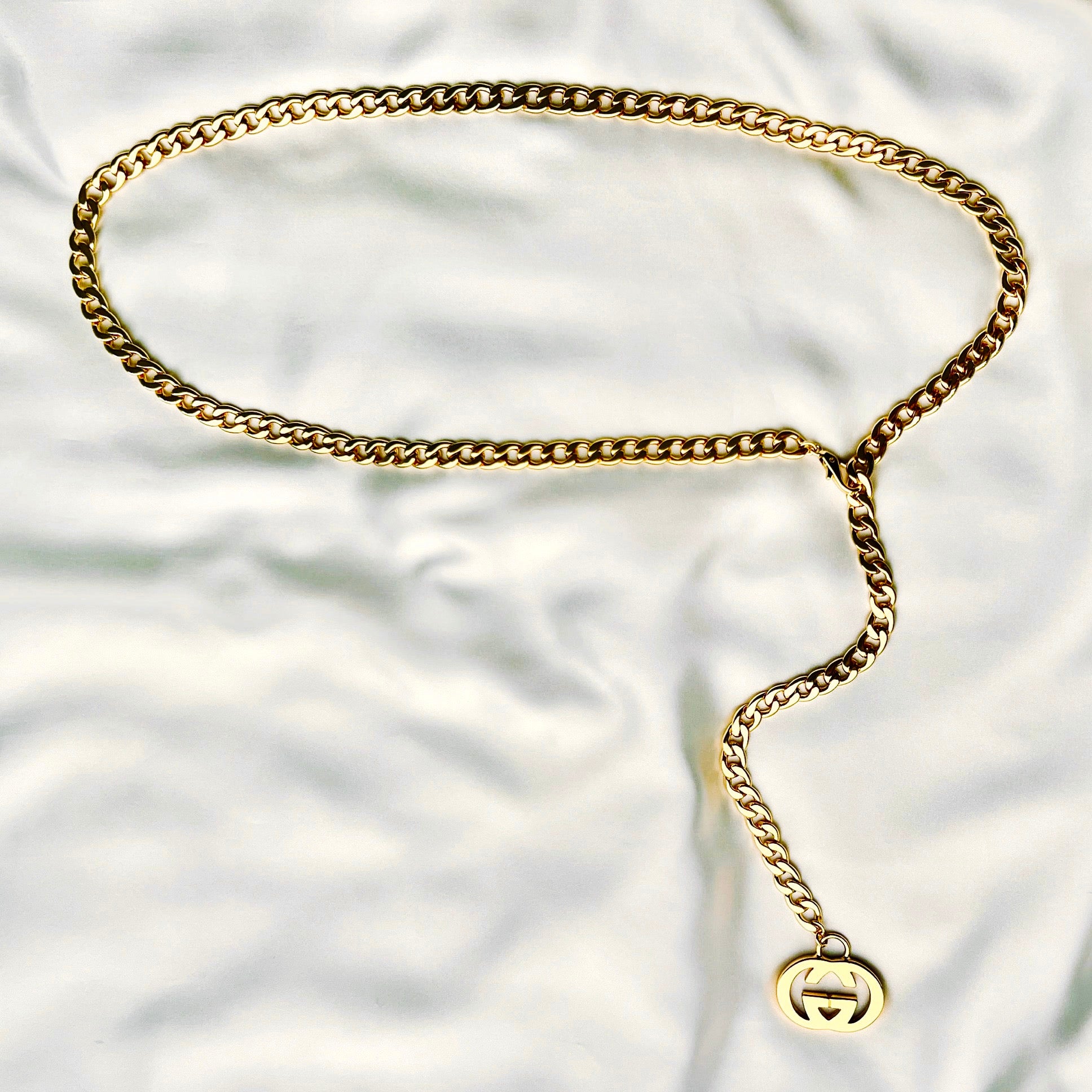 Gold Logo Belt