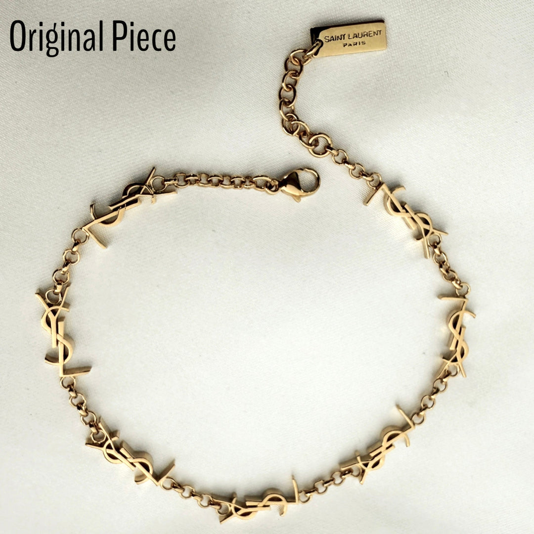 Gold Logo Bracelet