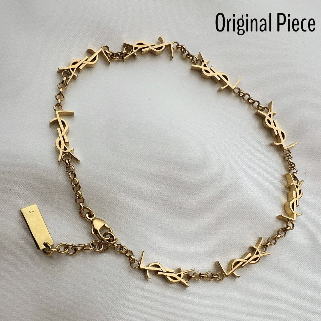 Gold Logo Bracelet