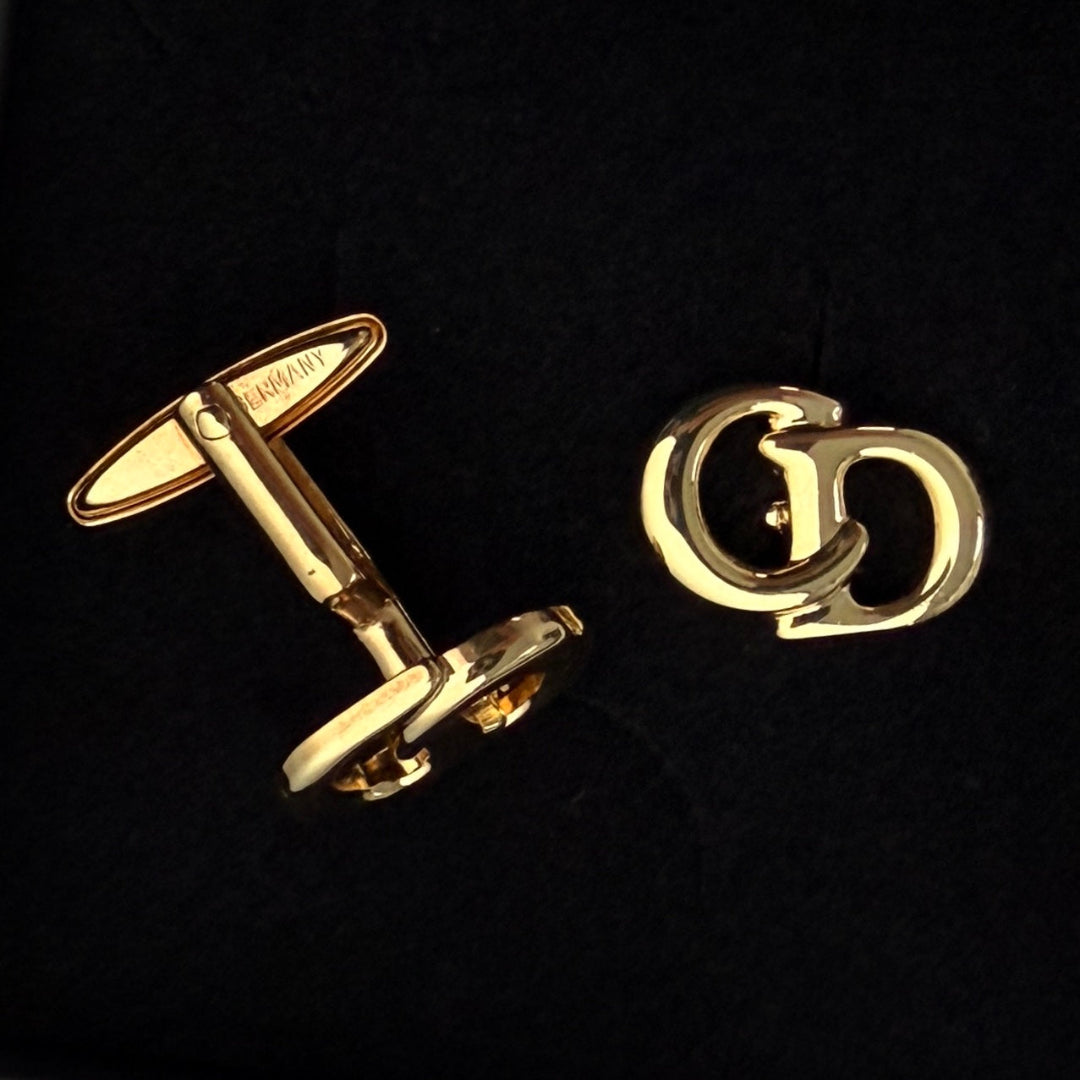 Gold Logo Cufflinks
