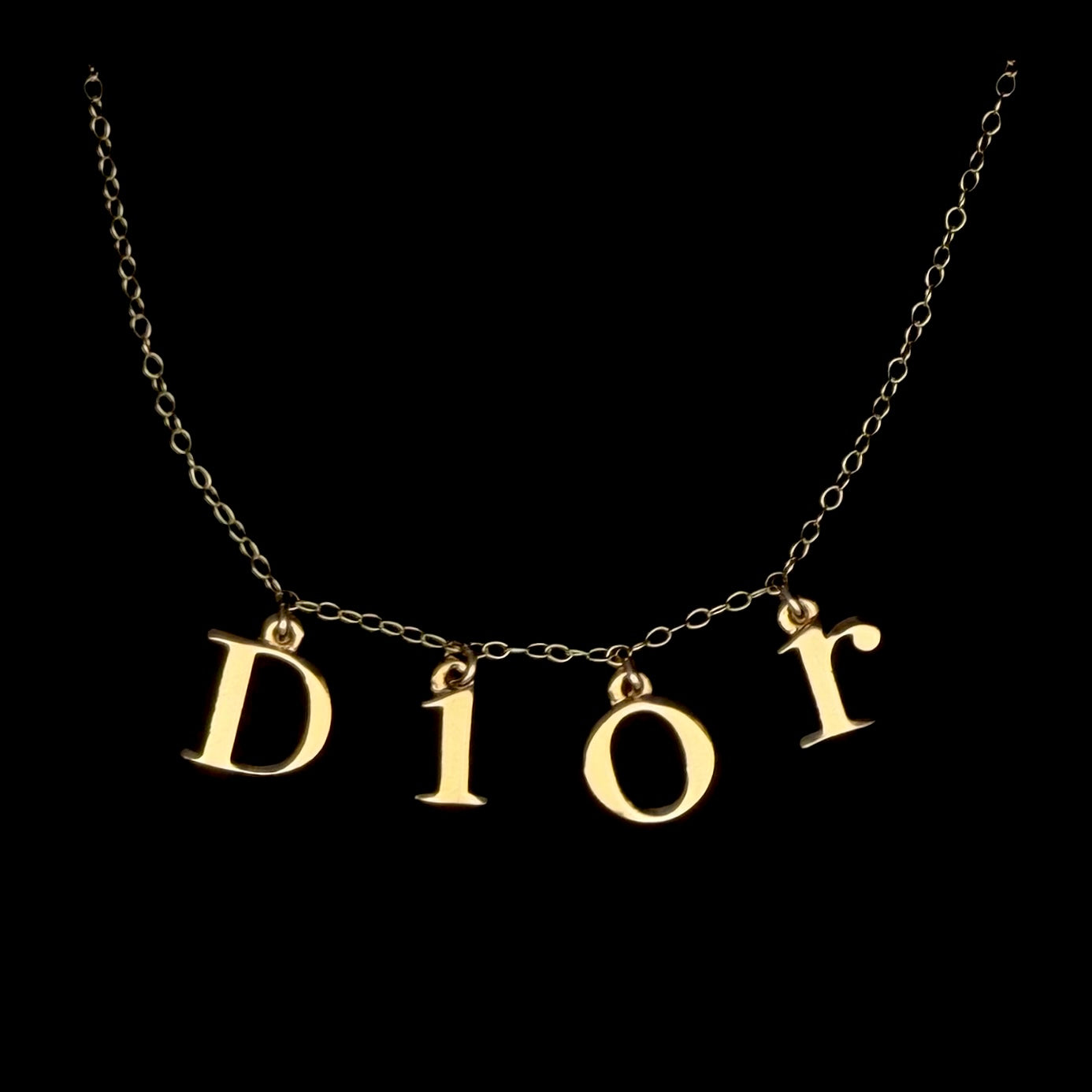 Gold Letter Necklace