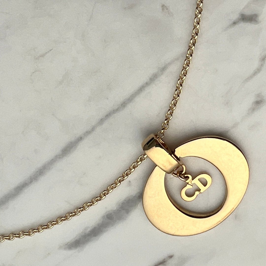 Gold Initial Necklace