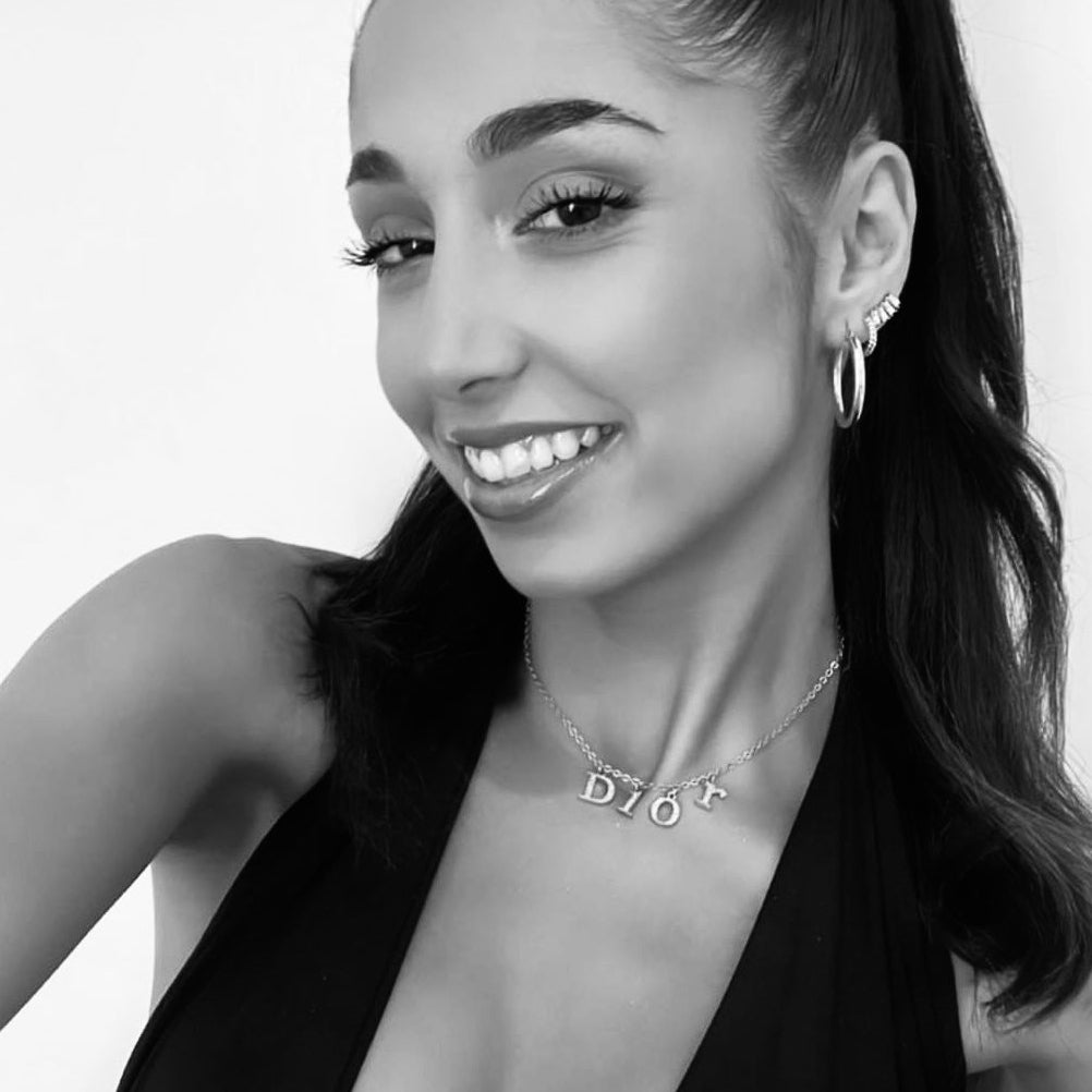 Silver Letter Necklace