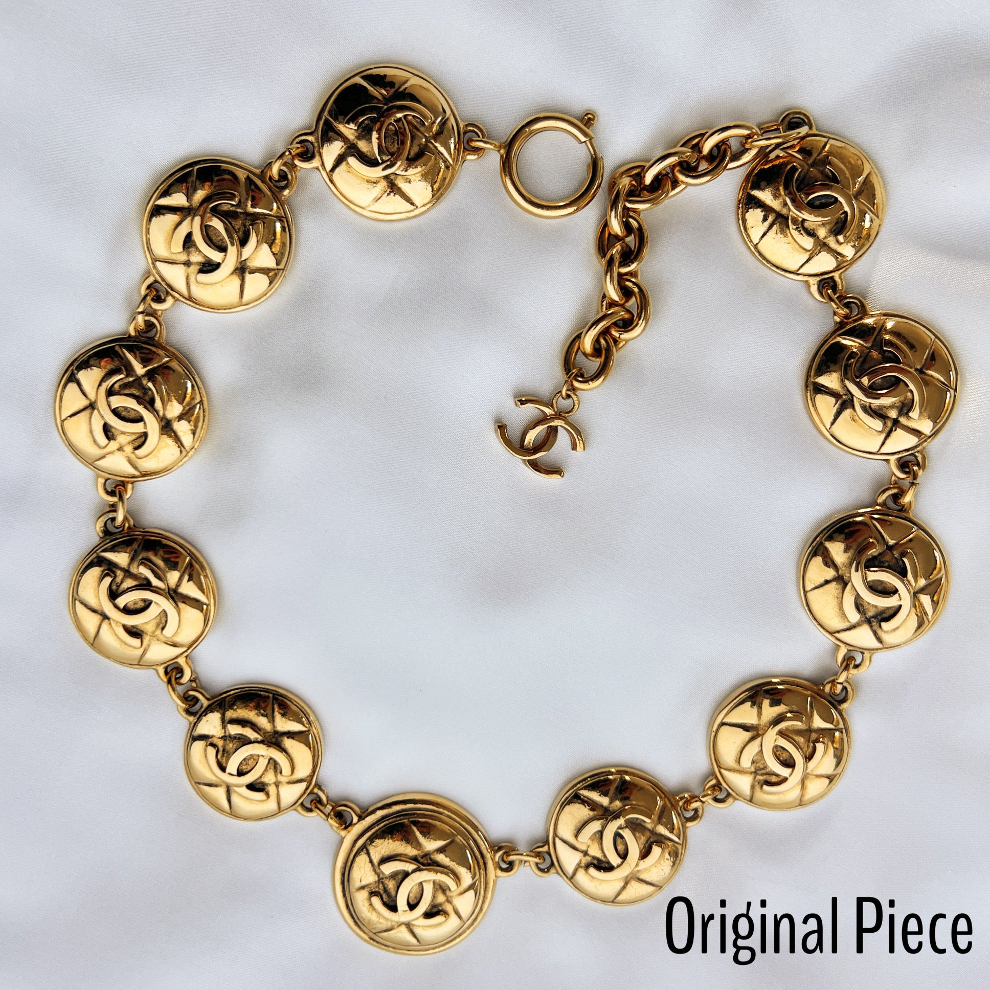 Gold Quilted Bracelet