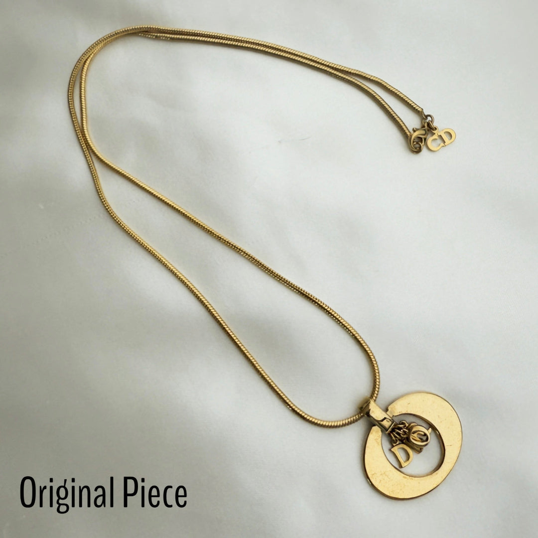 Gold Initial Necklace