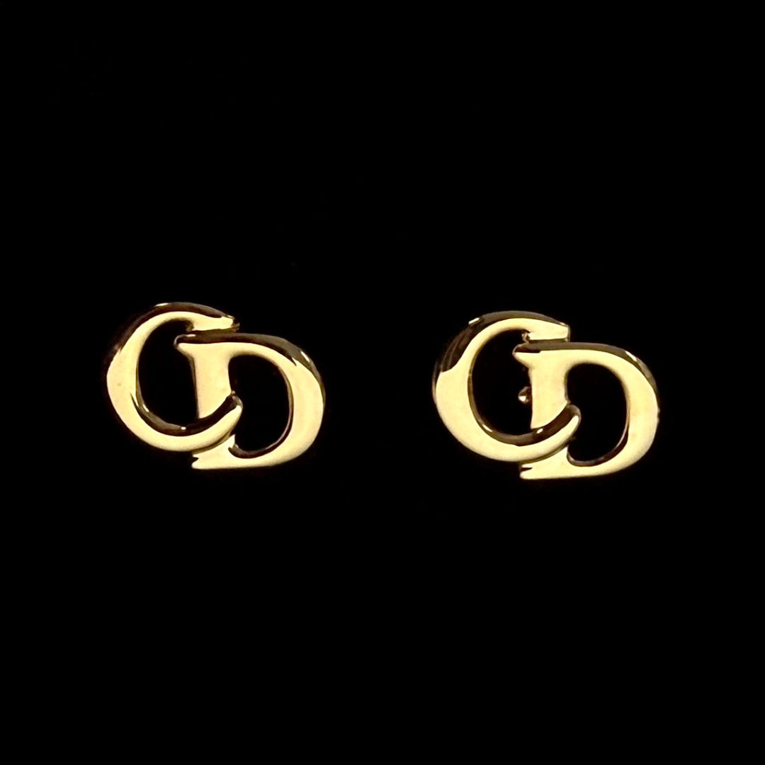 Gold Logo Cufflinks