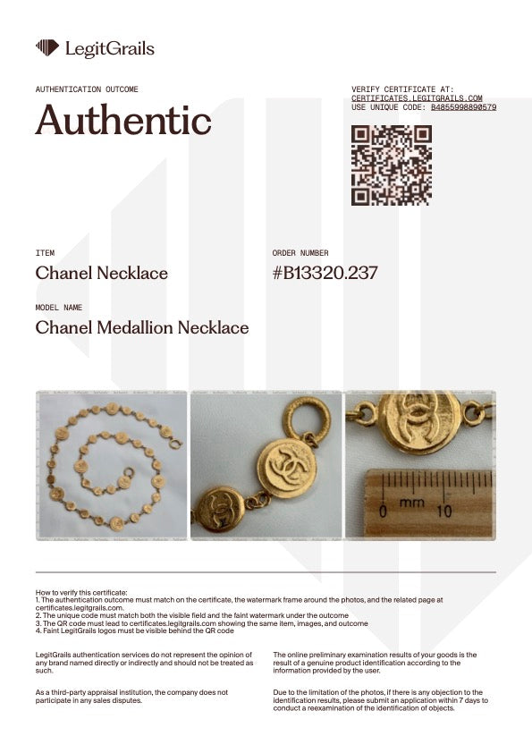 Large Gold Medallion Pearl Choker