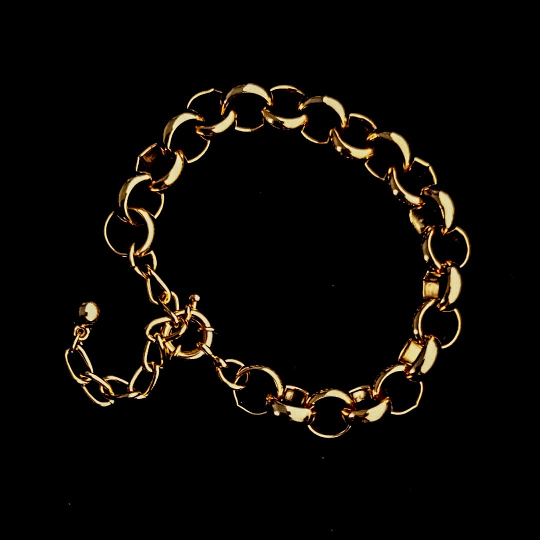 Chunky Gold Link Bracelet