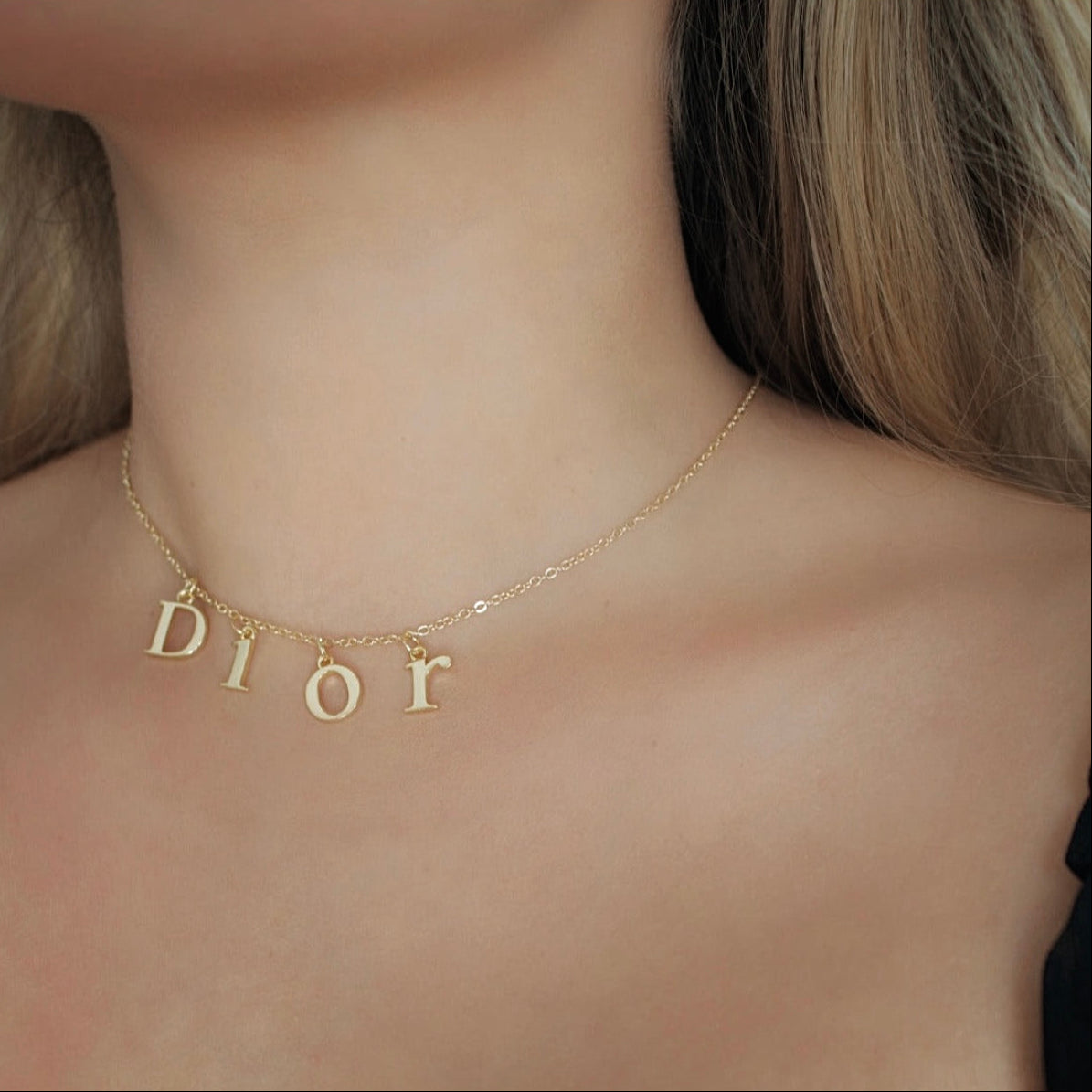 Gold Letter Necklace