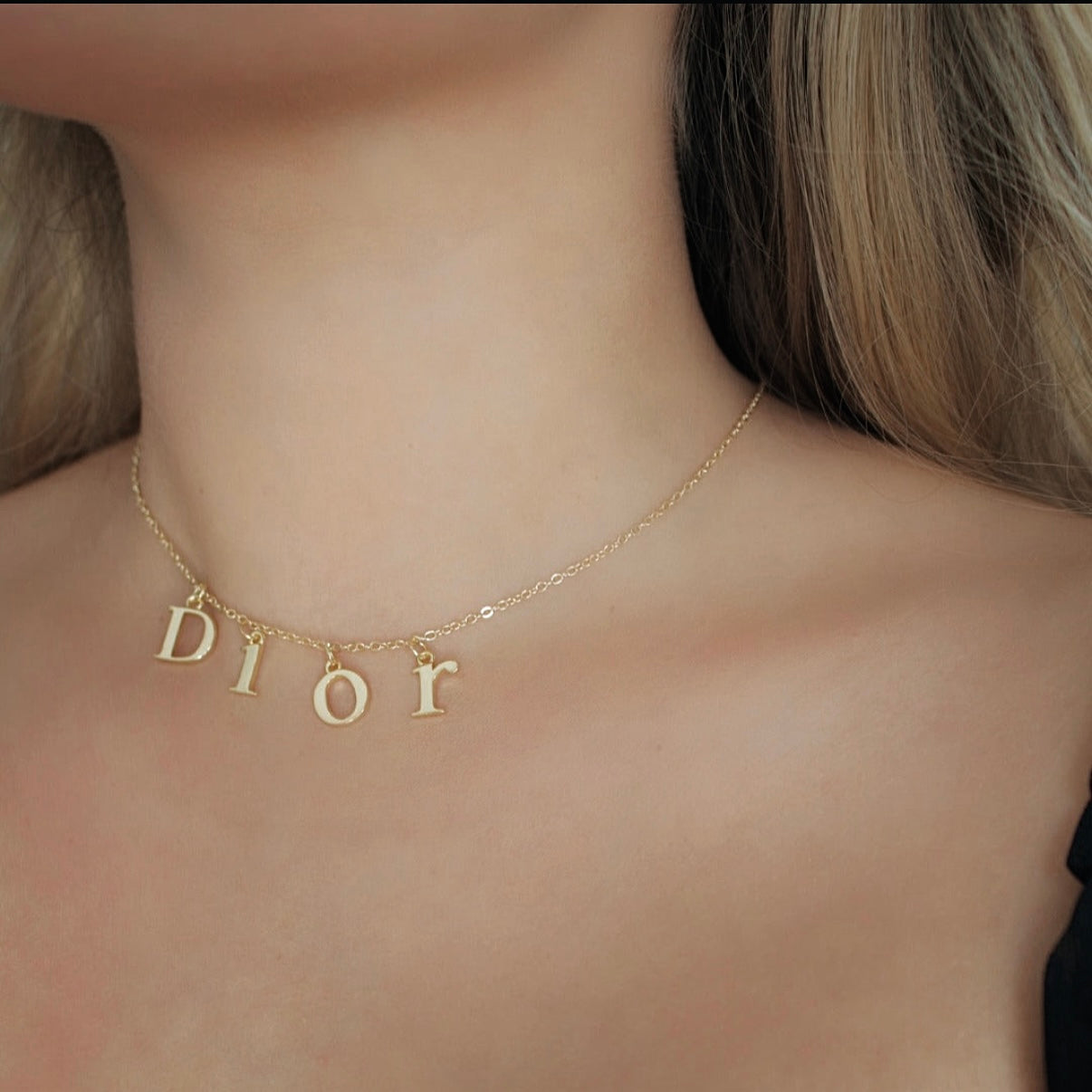 Gold Letter Necklace