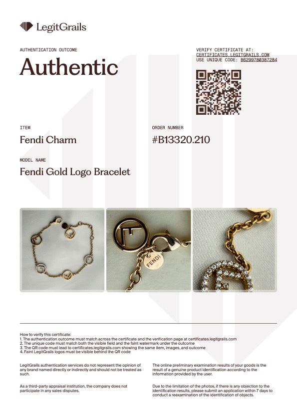Gold Logo Bracelet