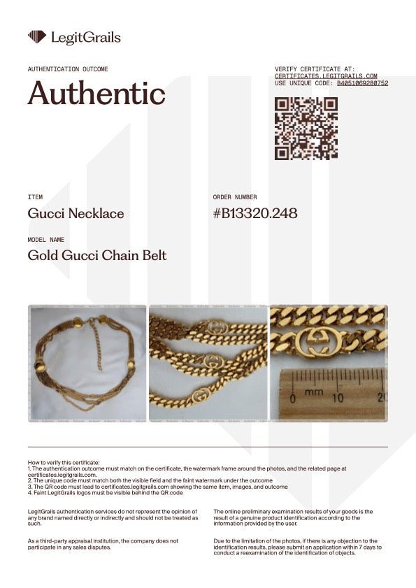 Small Gold Logo Cuban Choker