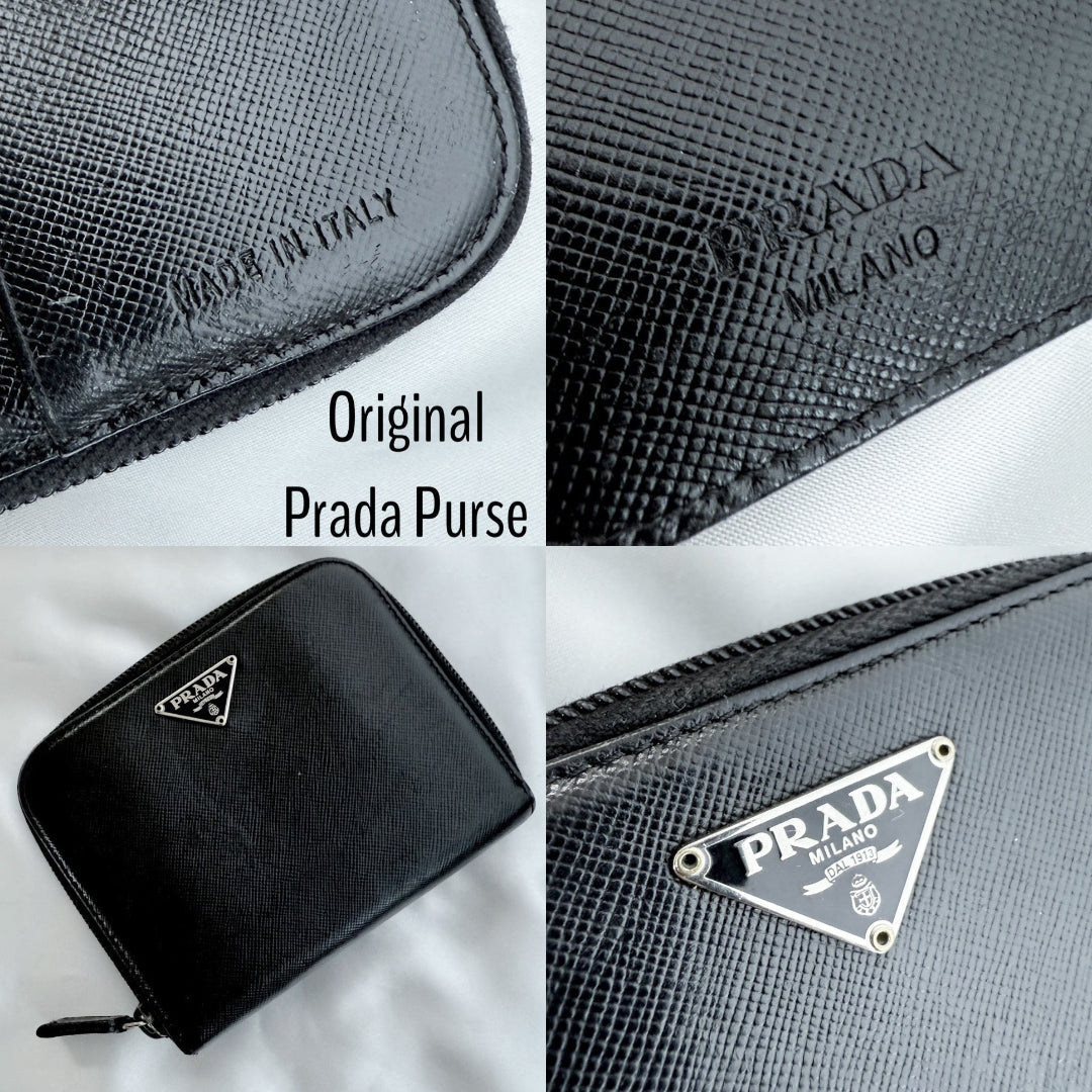 Triangular Black & Silver Logo Earrings