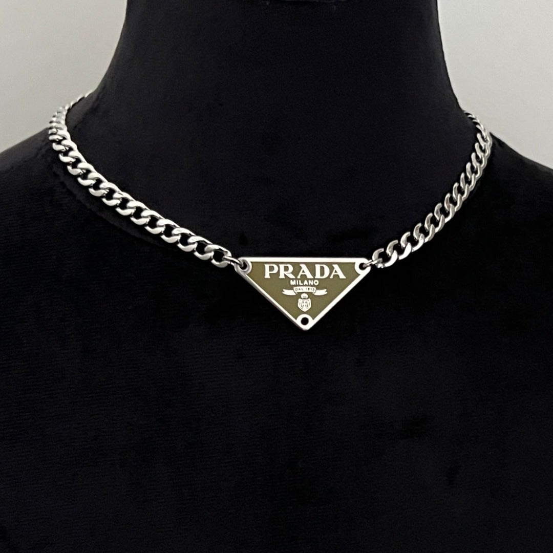 prada necklace link in bio #prada #pradanecklace #luxury #fashion #jew... |  TikTok