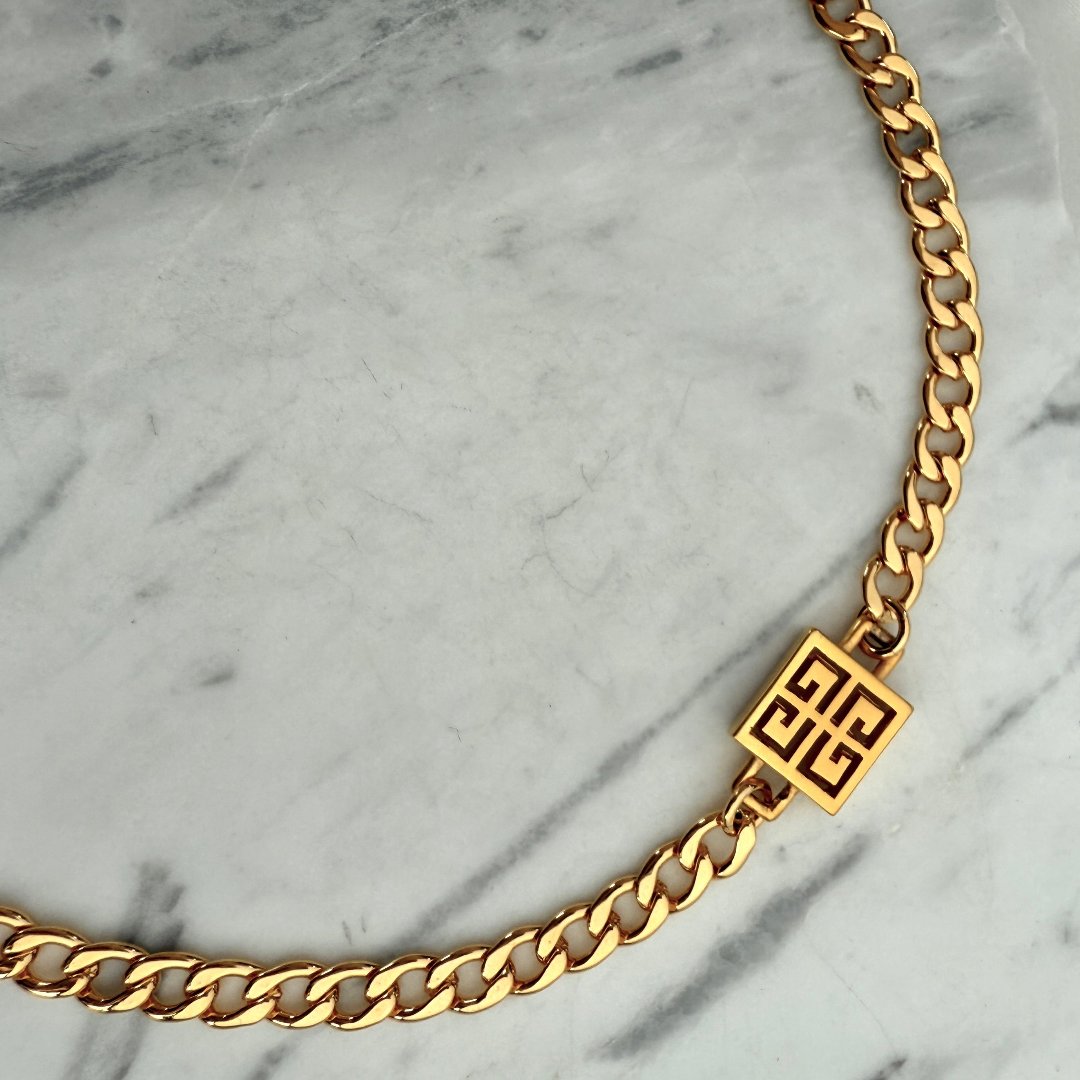 Square Logo Choker