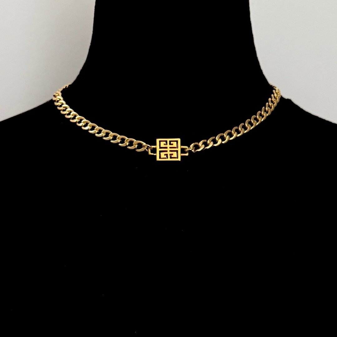 Square Logo Choker