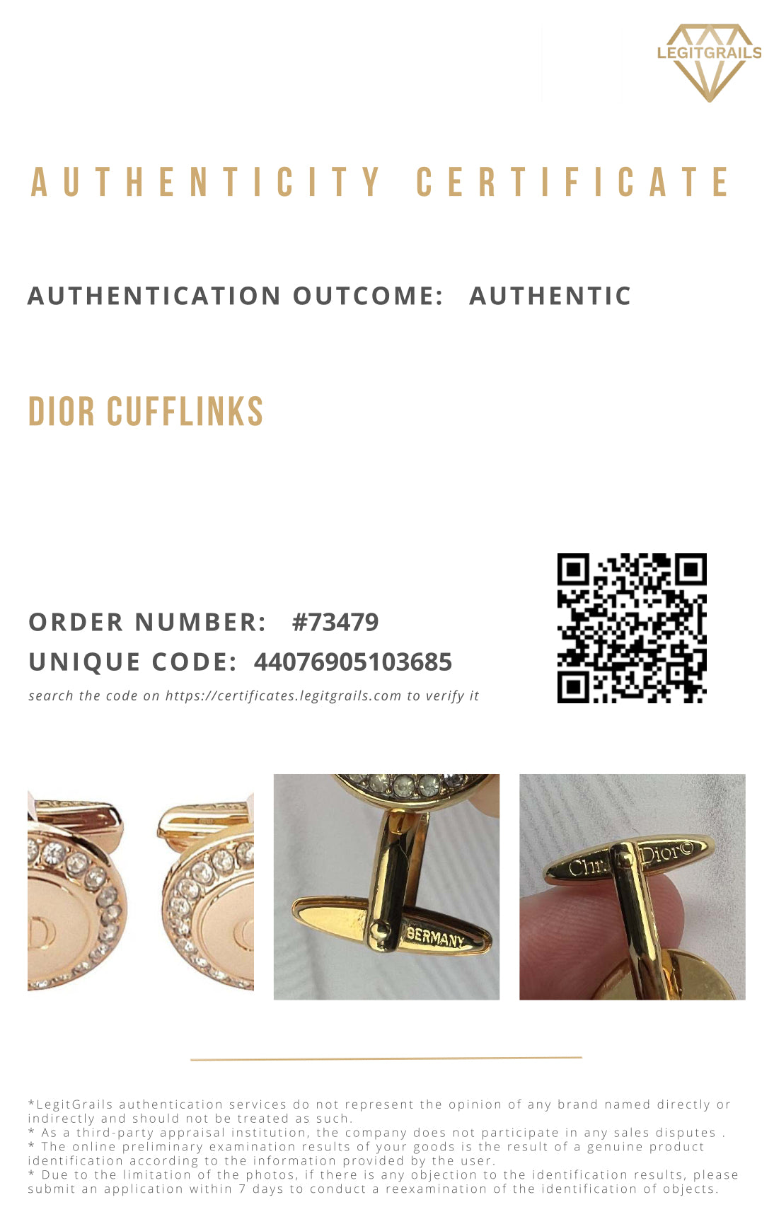 Gold & Rhinestone Pendant Necklace