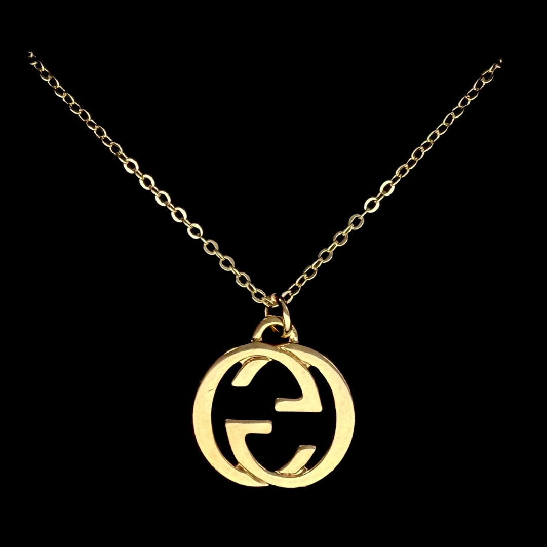 Gold Logo Necklace