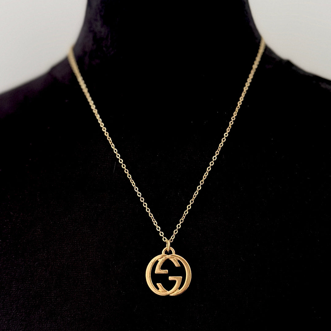 Gold Logo Necklace