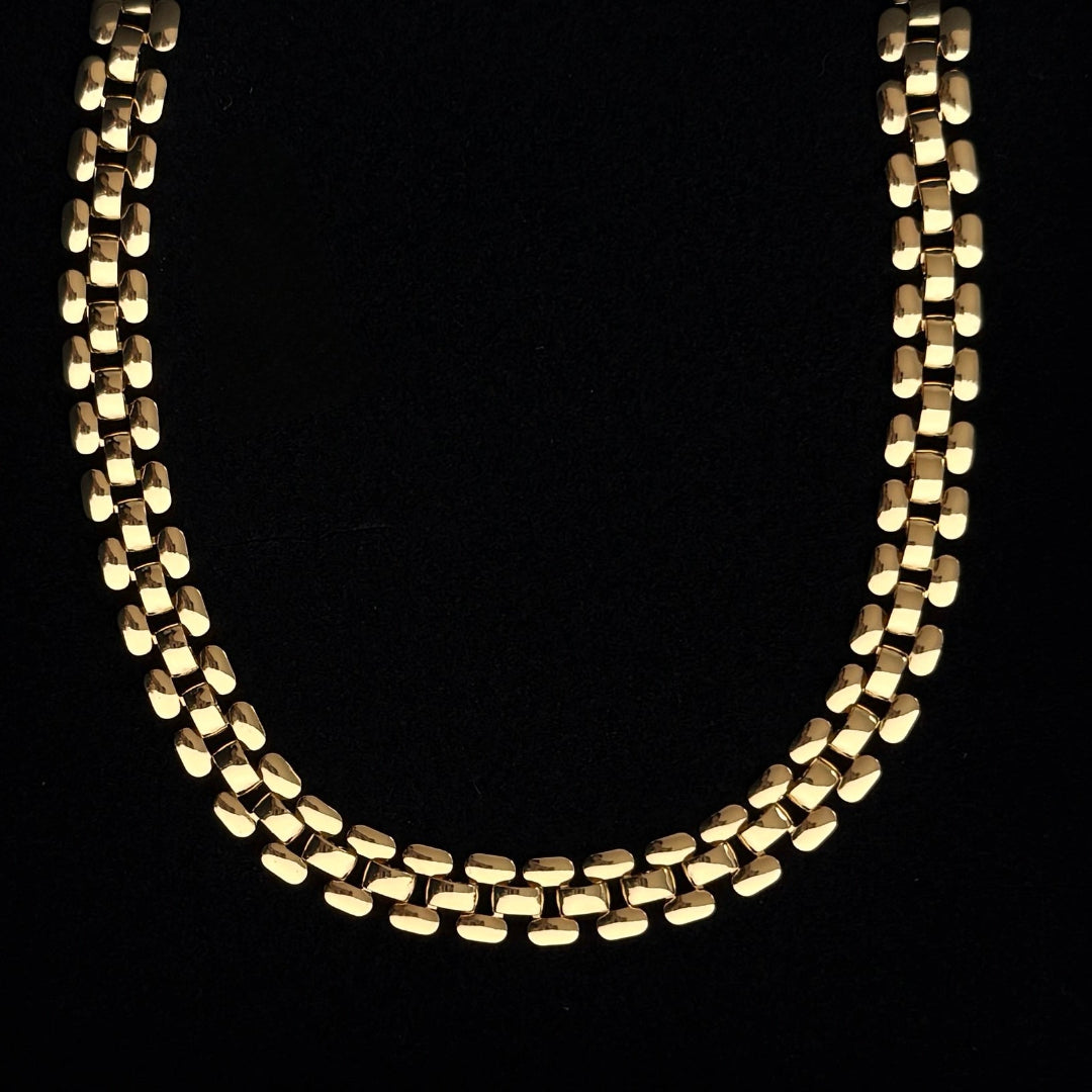 Gold Panther Necklace