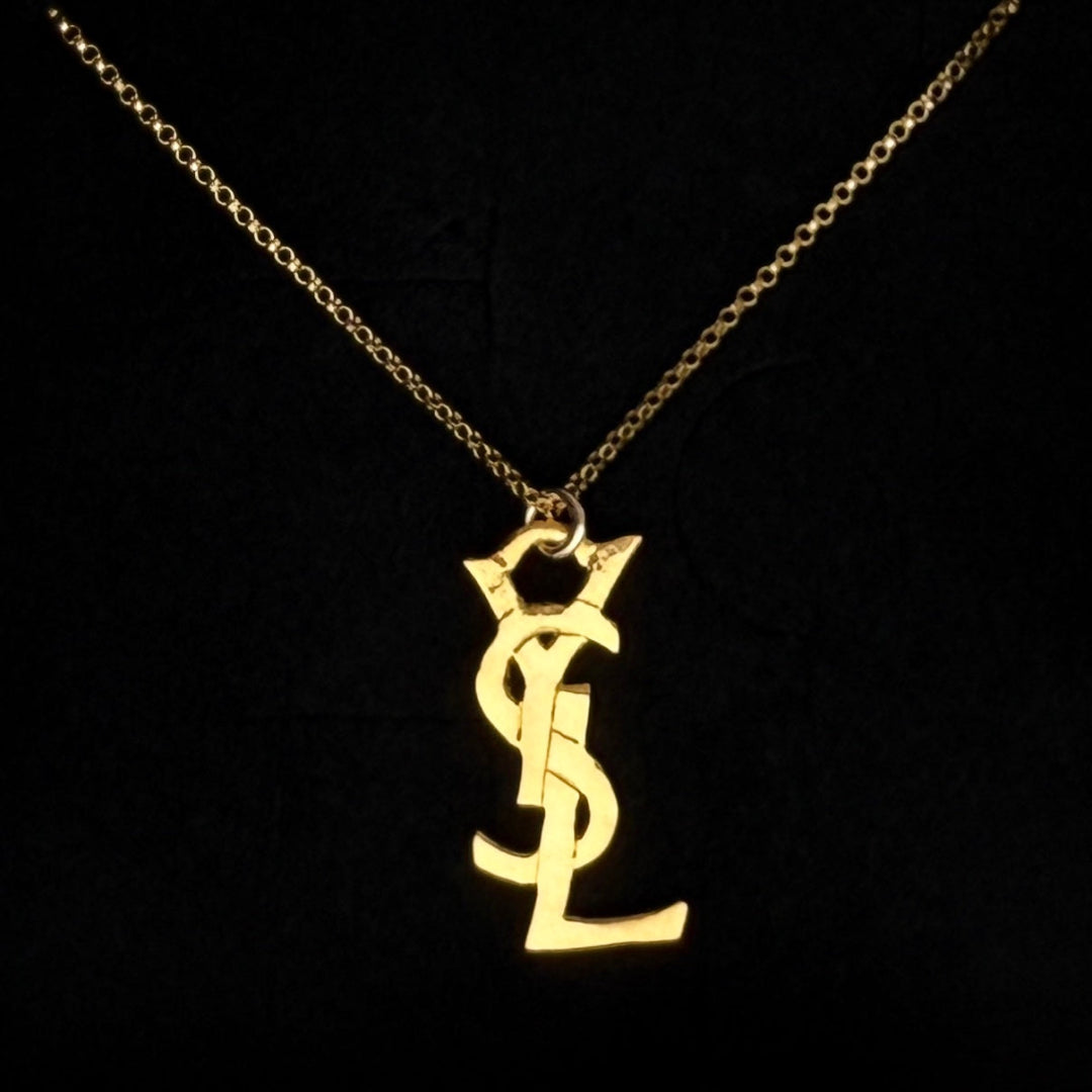 Gold Logo Necklace